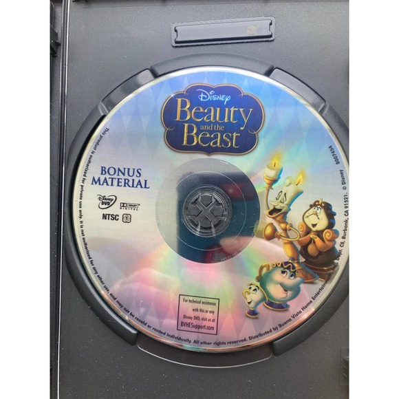 Disney Beauty and the Beast 2 Disc DVD - Picture 5 of 5
